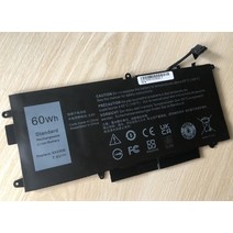 노트북 배터리 K5XWW DELL Latitude 5289 7389 7390 2-in-1 시리즈 71TG4 725KY N18GG 7.6V 60WH