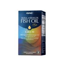 GNC 오메가3 코엔자임Q10 코큐텐 60정