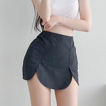 글램디브 여성의류 귀여운 버몬티 튤립 트임 미니스커트 AF1065