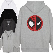 [트렌드잇템]후드집업/후드티/맨투맨/반팔티/긴팔티/spider man/deadpool/빅사이즈/3XL/남자/티셔츠/17FW48