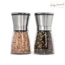 데일리프렌즈 소금 후추 그라인더 160ml 2개, 160ml x 2개