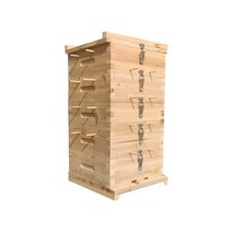 양봉원 토종벌통 사각 꿀벌통 벌집 세트 좌대벌통, 5단ㅣ27x27x55cm, 1개