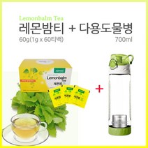 레몬밤 레몬밤티백 로즈마린산 레몬밤차 레몬밤잎 타닌 레몬밤추출분말 레몬밤가루, 60g, 60개입