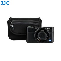 [JJC] 리코GR3X/소니zv1/캐논g7xmark3 카메라 케이스 파우치, OC-R1BG그레이