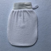 때밀이스펀지 집에서 얼굴 때 밀기 1pcs 각질 제거 장갑 마사지 브러시 wisp 바디, g