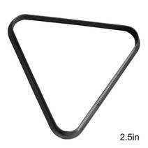 .822.5 인치 플라스틱 풀 공 당구 테이블 삼각형 랙 게임 장비, 2inch
