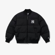 뉴에라 뉴에라 [봄버 재킷] MLB 뉴욕 양키스 다운 봄버 재킷 블랙_K 13781123