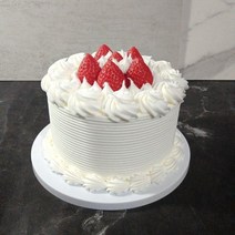 모형 케이크 어버이날 선물 환갑 케잌 모형 생일 결혼식 A12, 단일사이즈, 6인치 딸기 크림 케이크