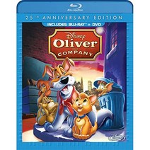 Oliver & Company: 25주년 에디션(블루레이 DVD 콤보 팩)