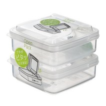 2pcs 플립 탑 버터 블록 치즈 슬라이스 저장 상자 휴대용 냉장고 과일 야채 신선 유지 주최자 컨테이너, 투명한