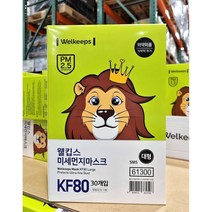 [찜꽁해] 코스트코 웹킵스 황사마스크 KF80 x 30개입(대형)