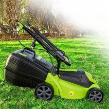 풀깍기 잔디깍는 기계 커터 잡초, 1600W 전기 잔디 깎는 기계 + 30m 연장 코드