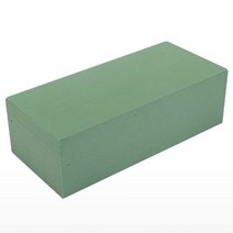[사라익스프레스]생화용 플로랄폼 사각형 꽃자재 화훼부자재 꽃꽃이 스펀지 오아시스, 1개