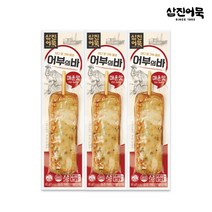 [삼진어묵] 어부의 바 (매운맛) 1개 80g x3개, 3개