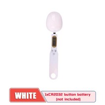 lcd 디지털 주방 규모 전자 요리 식품 무게 측정 숟가락 500g 0.1g 커피 차 설탕 숟가락 규모 주방 도구, CHINA  white