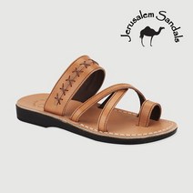 예루살렘 샌들 [공식] 예루살렘샌들 레이첼 슬리퍼 TAN