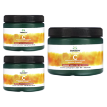 스완슨 분말 완충 비타민C 무맛 113g 3개