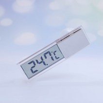 붙이는 온도계 디지털 온도계 스티커 흡착식 자동차 아이방 병원 실험실