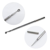 여드름압출기 KS-0816 의료용 품목허가 피지제거 블랙헤드, 의료용 바늘형 2개, 2개