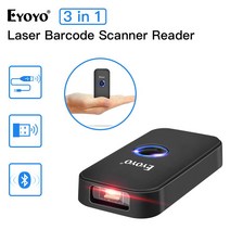 유선 무선 바코드 스캐너 리더기 Eyoyo 1D 블루투스 바코드 스캐너 BT 2.4G 무선 바코드 리더 휴대용 스캐너 W n ows에서 작동