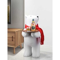 곰 모양 트레이 베어 트레이 모양 아이스트레이 차, 특대형 귀여운 곰 (트레이 포함)