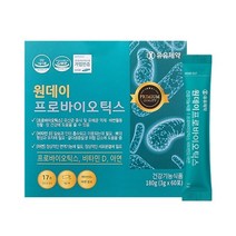 (2개월분) 유유제약 원데이 프로바이오틱스 3g x 60포 장건강유산균, 상세페이지 참조, 상세페이지 참조