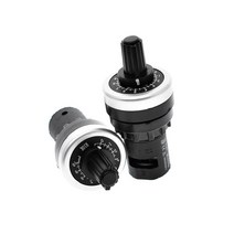 LA42DWQ-22 2k 가변저항 22mm 볼륨 포텐셔미터 옴 DIY 전위차계 회전식, AT318. 가변저항 LA42DWQ-22 2k, 1개