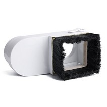 CNC 스핀들 밀링 머신 먼지 커버 브러시 모터 라우터 목공을위한 65mm/85mm/100mm/125mm 직경 집진기, 08 105mm Diameter