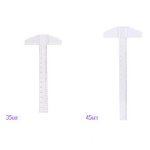 도면 설계 전문가용 T자 삼각스케일자 5개 수평 미대 수직 튼튼한 미술학원, 35cm