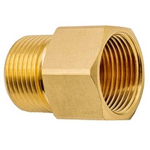 DERASL 고압 세척기용 스위블 조인트 프레셔 와셔 커플러 M22 대응 M22 15mm 수에서 M22 14mm 암 변환 피팅 4500 PSI