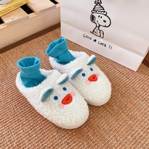 DFMEI 여동 집 실내 보온면 슬리퍼