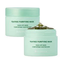 보나벨라 티트리 퓨리파잉 워시오프 마스크팩 100ml, 1개입, 2개