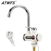 가스온수기 대용량전기온수기 전기온수기상향식 atwfs Instant tankless water heater tap 순간 수도꼭지 주방 온수기 크레인 Instant hot eu, 디지털 측면 작은