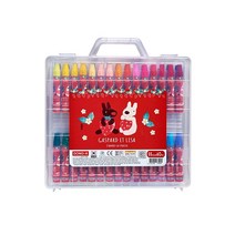 동아연필]가스파드와 리사 크레파스12색 18색 24색 36색 48색 55색60본