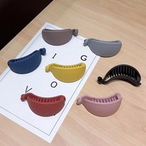 고래백화점 바나나 머리핀