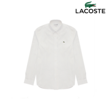 LACOSTE 슬림핏 프리미엄 코튼 셔츠CH1843_WT