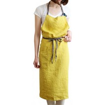 리노 건 리나 Lino e Lina 전체 앞치마 마농 미모사 / 부루빠보네 앞치마 귀여운 심플 내츄럴 앞치마 린