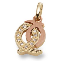 나나골드 18K 러블리 키싱구라미 펜던트(체인별도)