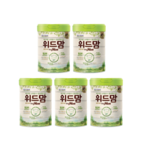 [리뉴얼] 파스퇴르 바른목장 원유 무항생제 위드맘 1단계 750g 5캔
