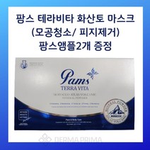 팜스ibc 테라비타 화산토 모공축소 마스크팩 1박스(4g *6개) 모공축소팩 피지 블랙헤드, 2박스, 6개