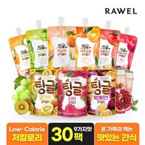 로엘 [30팩] 팅글 곤약젤리 9가지맛(복숭아 머스캣 애플망고 감귤 석류 리치 후르츠 등), 기타, 5-3. 애플망고+골드키위+리치