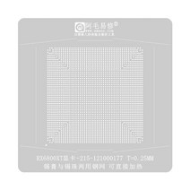 BGA Reballing Stencils 215-121000177 솔더 볼 스틸 템플릿 RX6800XT