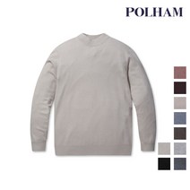 폴햄 폴햄 남성 캐시미어 하프넥 스웨터_PHC4EU1080