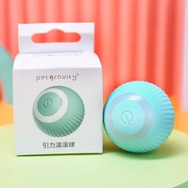 팻링 캣워커 스마트 고양이 게임 자동 바퀴 공 전기 대화 형 훈련 동물, 02 스카이 블루, 02 스카이 블루