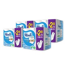 잘풀리는집 천연펄프 키친타올 130매, 6롤, 4개