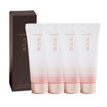 천비화 클렌징폼 60ml 4개