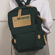 오너클랜 캐주얼 빈티지 백팩 학생 책가방 데일리 노트북 가방