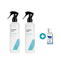 (당일출고) 카오리온 브이쉴드 강력 살균 99.9% 소독제 스프레이 300ml 2개+휴대용 손소독제 30ml 증정, 단품
