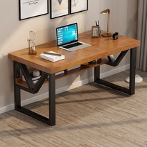 뉴질랜드산 원목책상 상판5cm 컴퓨터 PC 게이밍 학생 서재 사무용 1600 1400 1200 1000, 선택02:원목(w120cm)