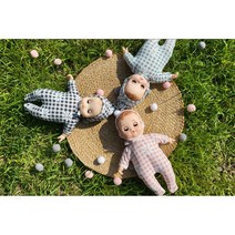 콩콩이옷 계란꽃슈트+보넷 set 콩콩이인형옷 콩순이 똘똘이, 블랙